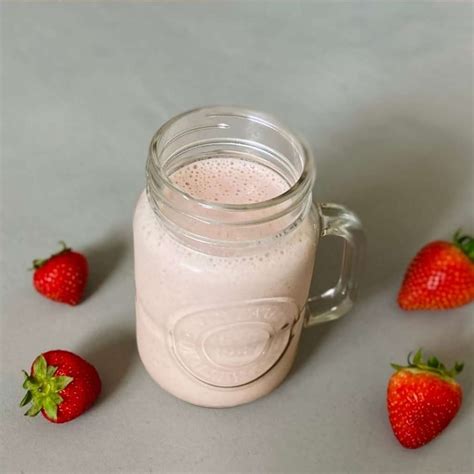 Low Fodmap Strawberry Smoothie That Tastes Like Strawberry Ice Cream