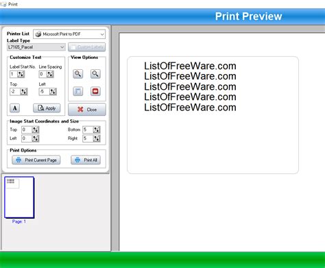 Image result for Free Label Printing Software