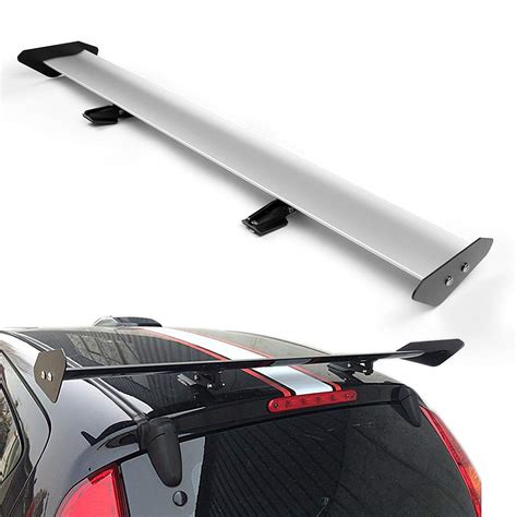 Car Wing Spoiler Universal Hatchback Adjustable Aluminum Gt Rear Trunk ...