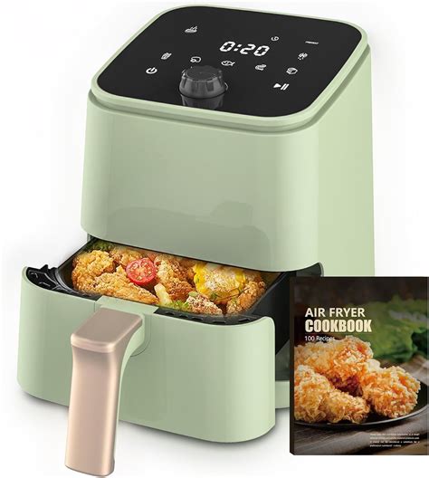 Amazon.com: 2 Quart Compact Air Fryer for Singles and Small Kitchens ...