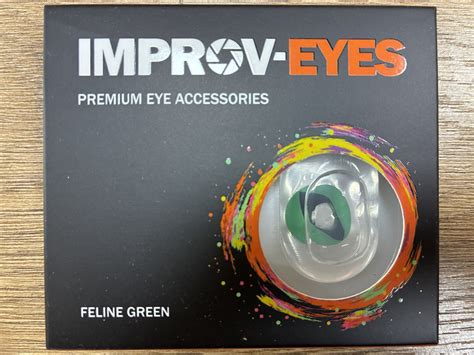 Feline Green contact lenses – The Roman Party Shop