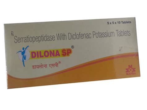 Dilona SP 50 mg/10 mg Tablet 10s - Uses, Side Effects, Price, and ...