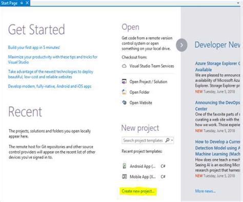 Image result for How to Open C# Project in Visual Studio