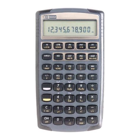 Image result for HP 10bii  Basics