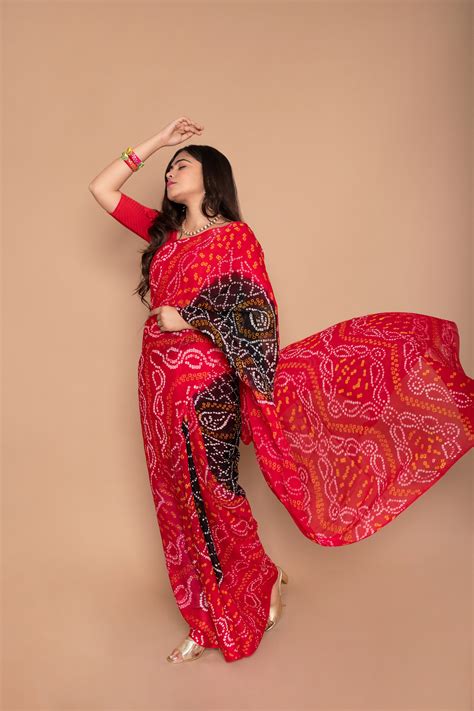Manisha Chinon Saree