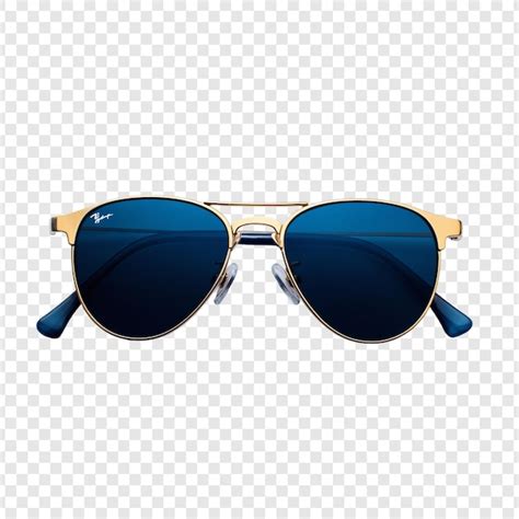 Aviator sunglasses golden frame blue lenses stylish summer accessory ...