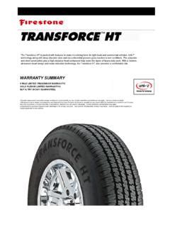Image result for Firestone Transforce HT