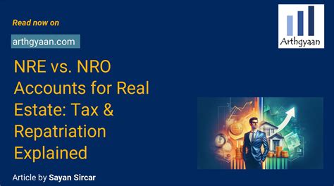 NRE vs. NRO Accounts for Real Estate: Tax & Repatriation Explained ...