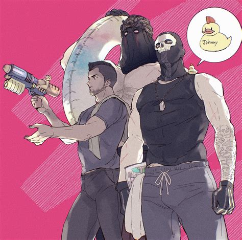 ghost, soap, and konig (call of duty and 1 more) drawn by simesaba69 ...