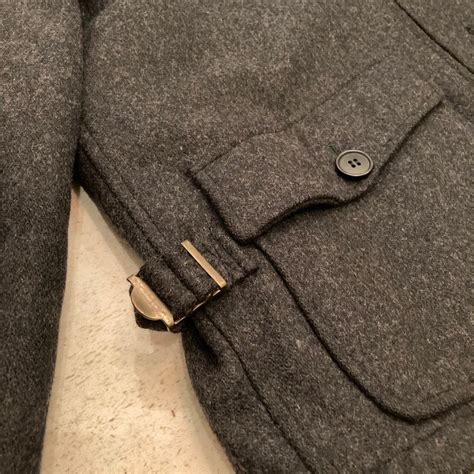 “MUW COMPANY” charcoal gray rayon/wool zip-up jacket | LAUGH