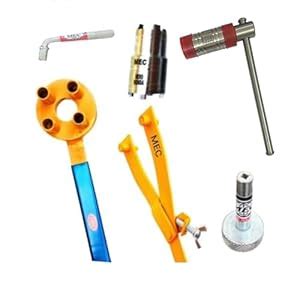 MEC® 6Pieces Repairing Toolkit Set for HH Motorbikes Made on CNC ...