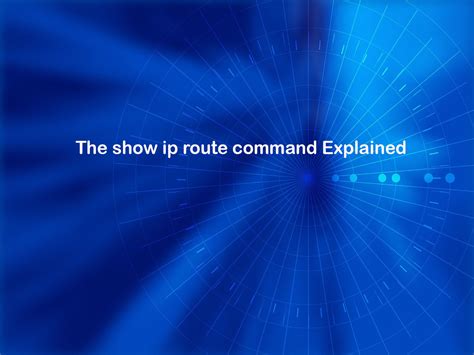 Image result for Show IP Route Command Linux