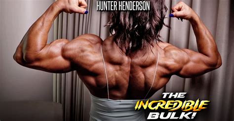 The Incredible Bulk, Hunter Henderson - Female Muscle Videos - HerBiceps+