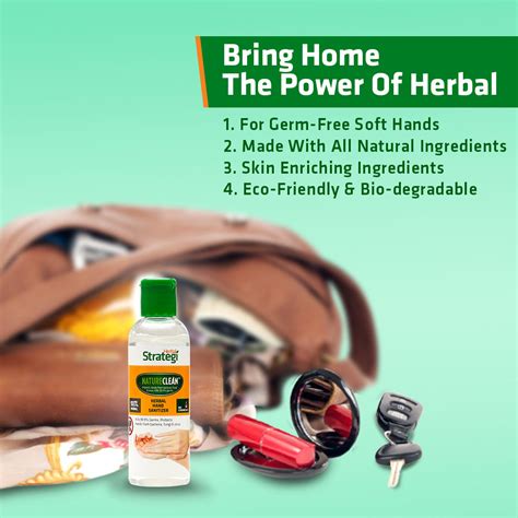 Buy Hand Sanitizer Gel Online at Best Price In India | Herbal Strategi