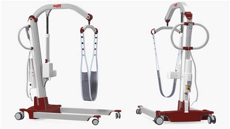 Patient Lift Molift Mover 205 with FlexiStrap Rigged 3D | 3D Molier ...