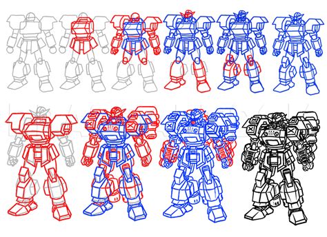 Mech Suit Drawing Tutorial 的图像结果