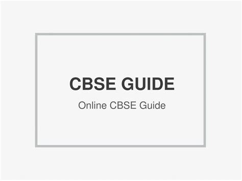 CBSE Guide 的图像结果