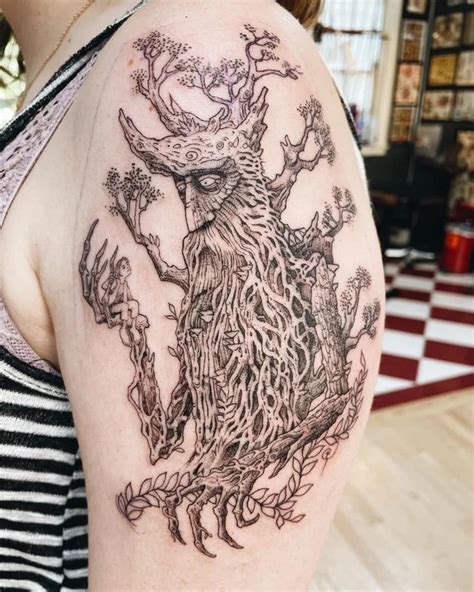 Image result for Treebeard Tattoo