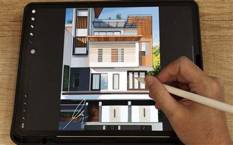 教你如何使用iPad快速手绘室内效果图 - 每日头条