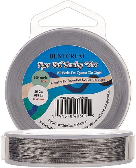 1Roll Tiger Tail Wire Nylon-coated Stainless Steel Stainless Steel ...