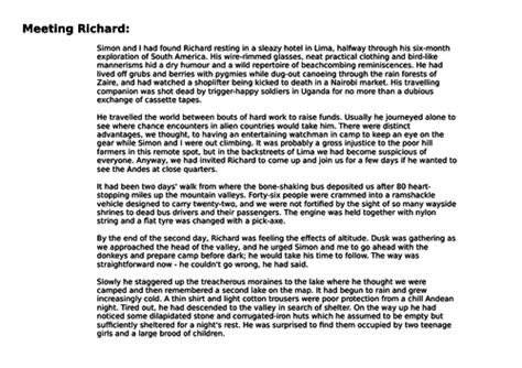 Image result for English Language Paper 2 Model Answers