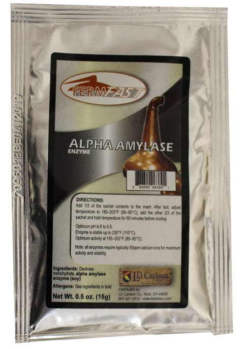 FERMFAST Alpha Amylase Enzyme Single Dose Pack 15 India | Ubuy