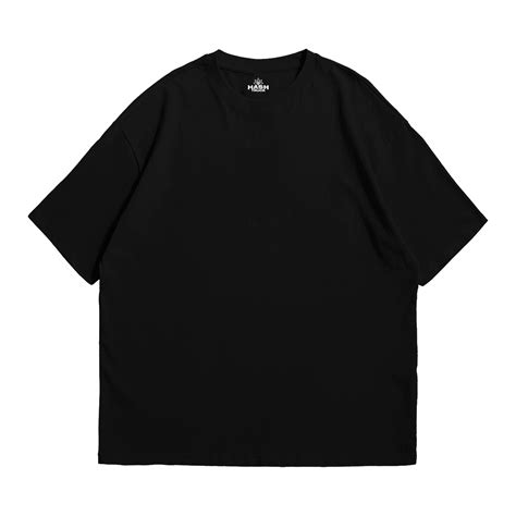 Hashtruck Solid Black Soft Jersey Oversized T-shirt – Hashtruck Apparel