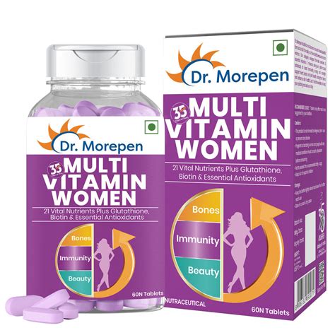 Shop Dr. Morepen's Multivitamins For Women With Calcium & Herbal ...