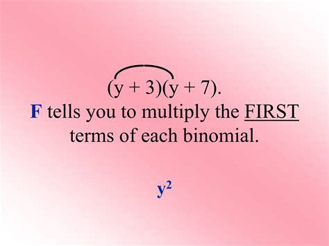 Image result for FOIL Method for Polynomials