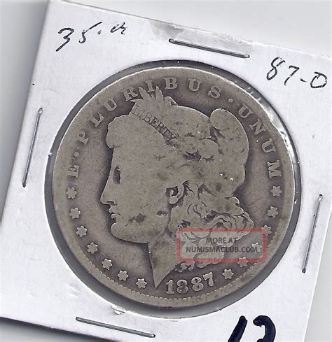 1887 - O Morgan Dollar