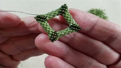 Edging Peyote Stitch Tutorial Bead 的图像结果