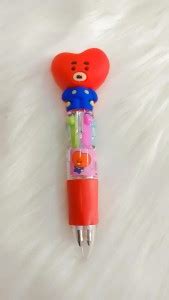 mayureshcollection 1 Pen set for BTS BT-21 (4 Multi color) Ball Pen ...