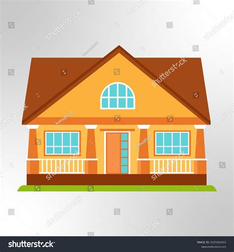Simple House Front View 的图像结果