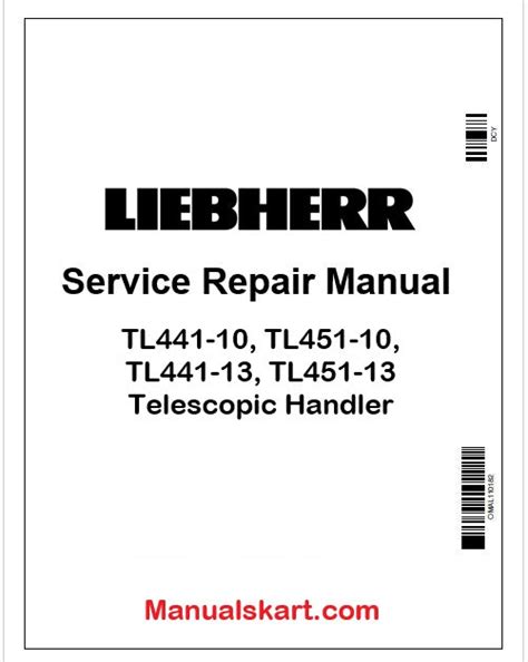 Liebherr TL441-10, TL451-10, TL441-13, TL451-13 Telescopic Handler PDF ...