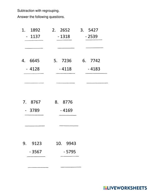 3rd Grade Math Worksheets 的图像结果