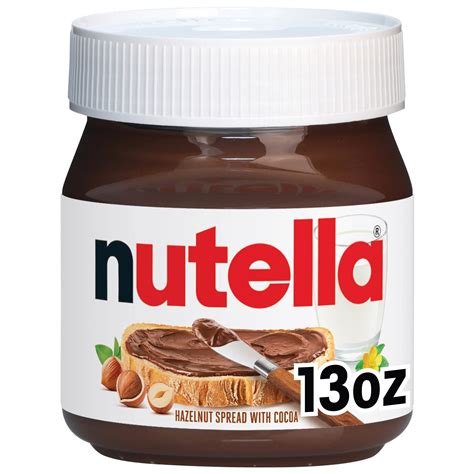 Nutella Jar Open