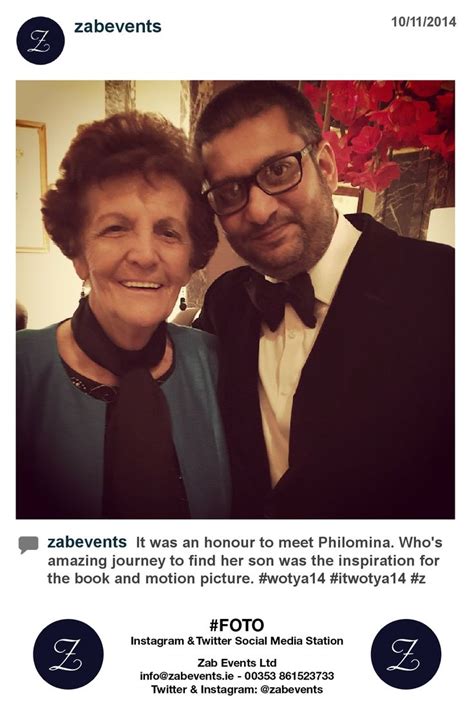 Philomina, who's amazing story inspired the book and movie by the same ...