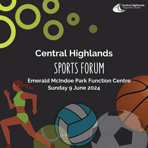 Sports Forum 2024, McIndoe Park Rugby League Facility Emerald, 9 June ...