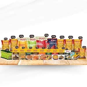 SNN Mega Choice Monthly Grocery Combo of 22 Items | North India Combos ...