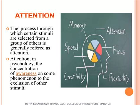 ATTENTION AND PERCEPTION | PPTX