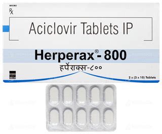 Herperax 800 MG | Order Herperax 800 MG Tablet Online at Truemeds