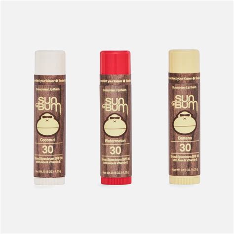 FSA Eligible Sun Bum Lip Balm, SPF 30, 0.15 oz. (3-Pack) | FSA Store