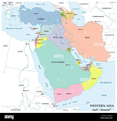 Western asia Cut Out Stock Images & Pictures - Alamy