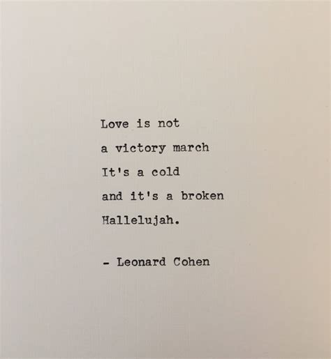 Hallelujah Lyrics Leonard Cohen