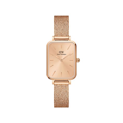 Quadro Unitone - Rose Gold square watch for women | DW