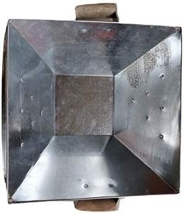 Opti Plus Pujan Iron Hawan Kund for Hawan/Pooja/Deepawali Pujan (14 ...