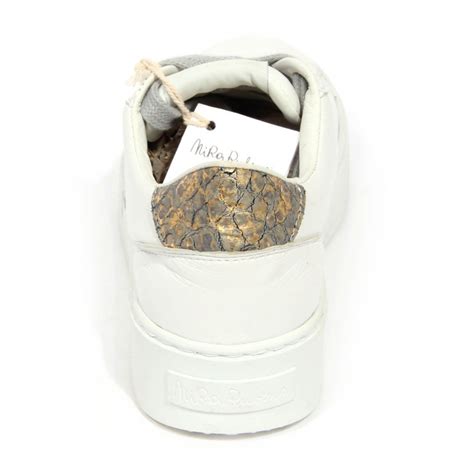 H1730 sneaker donna NIRA RUBENS woman COSMOPOLITAN CREEPER leather shoe ...