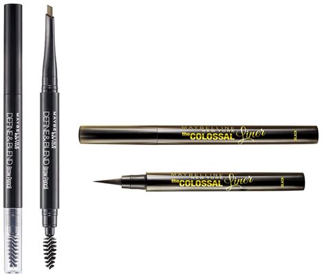 Buy Maybelline New York Brow Pencil Natural Brown & Maybelline New York ...