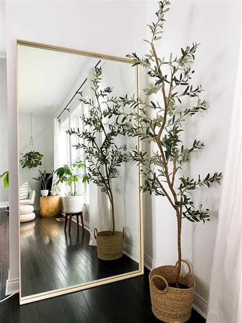 Diy modern floor mirror – Artofit