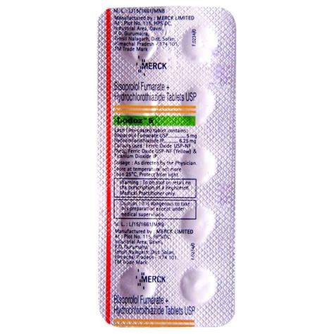 Lodoz 5 Tablet 10's Price, Uses, Side Effects, Composition - Apollo ...